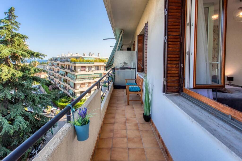 L45 Suite St Marguerite Sea View/ Balcon, Parking Wifi Nice Eksteriør bilde