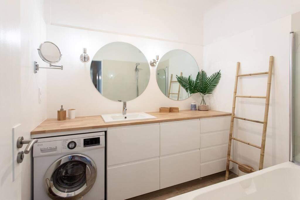 L45 Suite St Marguerite Sea View/ Balcon, Parking Wifi Nice Eksteriør bilde